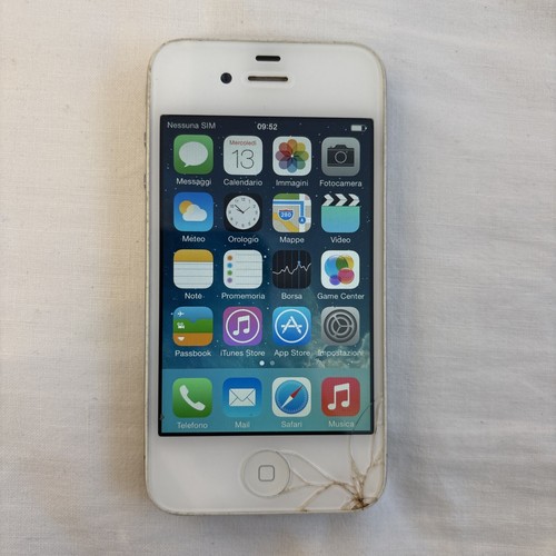 Apple iphone a1332 bianco - iphone, 4
